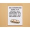 Kinter Clear Acrylic Floor Sign Holder 8-1/2 in. H X 1/4 in. W X 11 in. L 107414-ACE - alternate 1